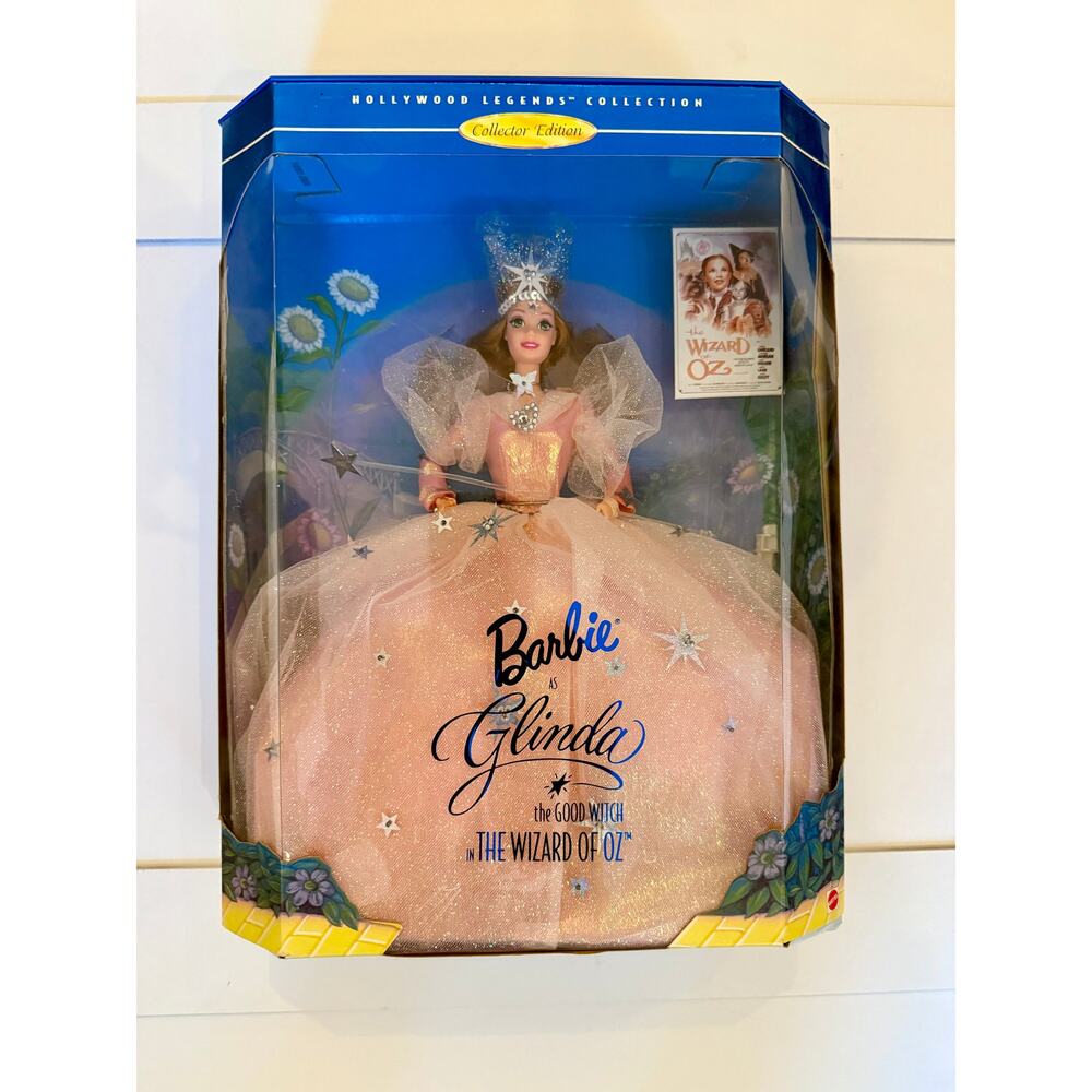 1995 Barbie "Glinda The Good Witch" Wizard Of Oz Hollywood Legends Collection